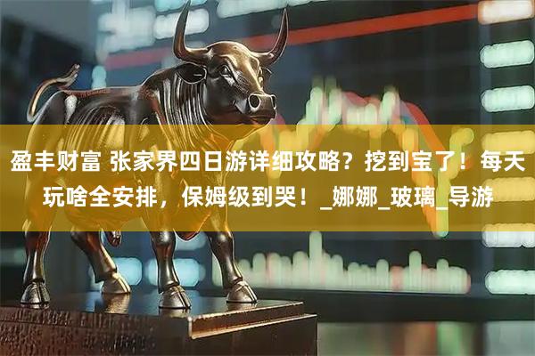 盈丰财富 张家界四日游详细攻略？挖到宝了！每天玩啥全安排，保姆级到哭！_娜娜_玻璃_导游